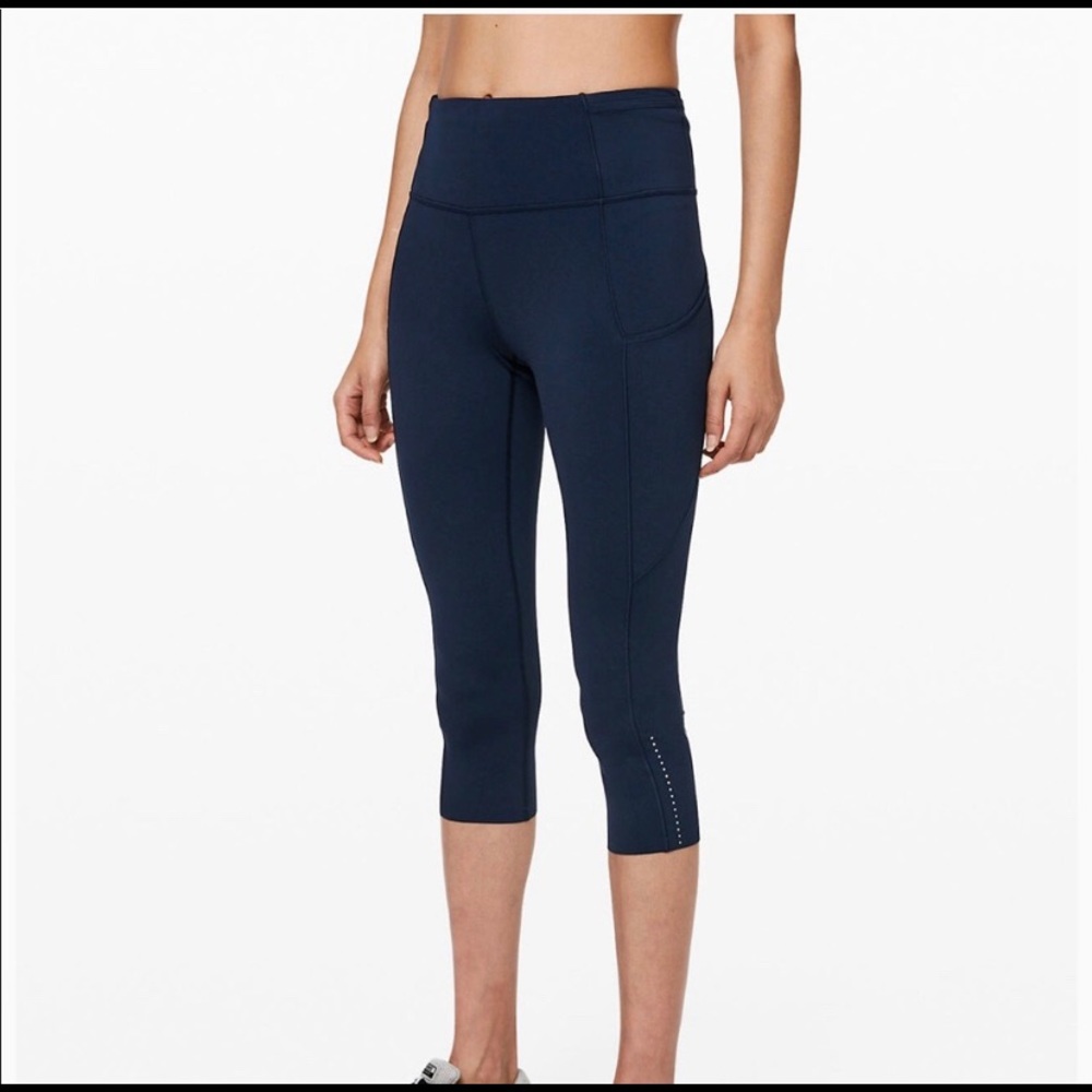 Lululemon Fast and Free Crop II
